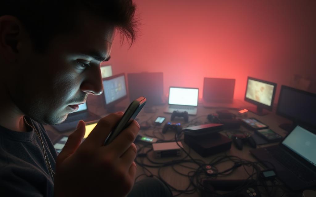 digital addiction signs